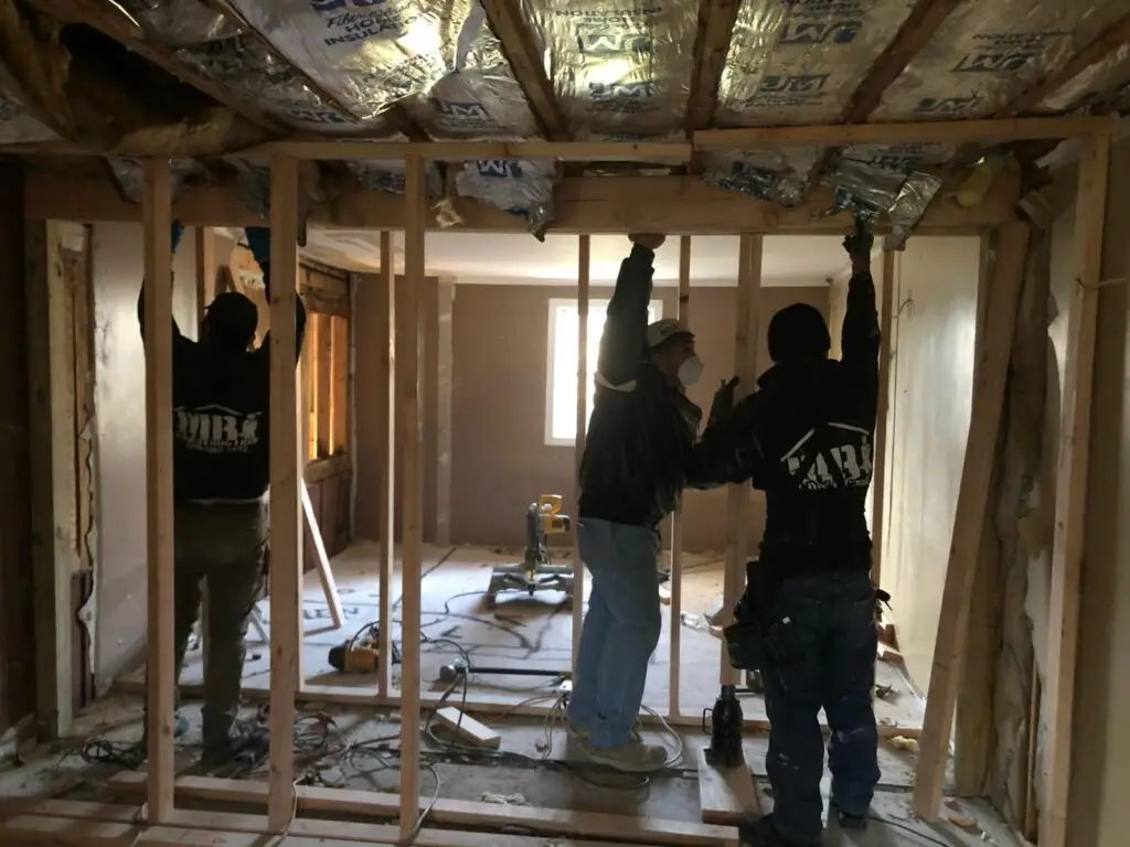 MBI Staff Repairing the Roof